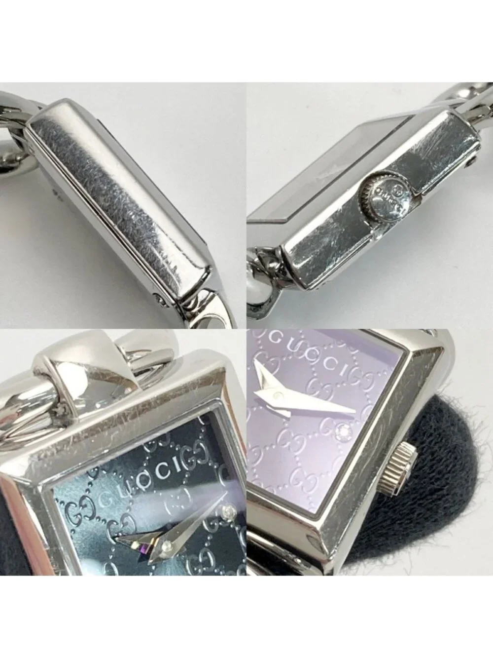 Gucci Tornavoni Diamond 120 Black Quartz Watch